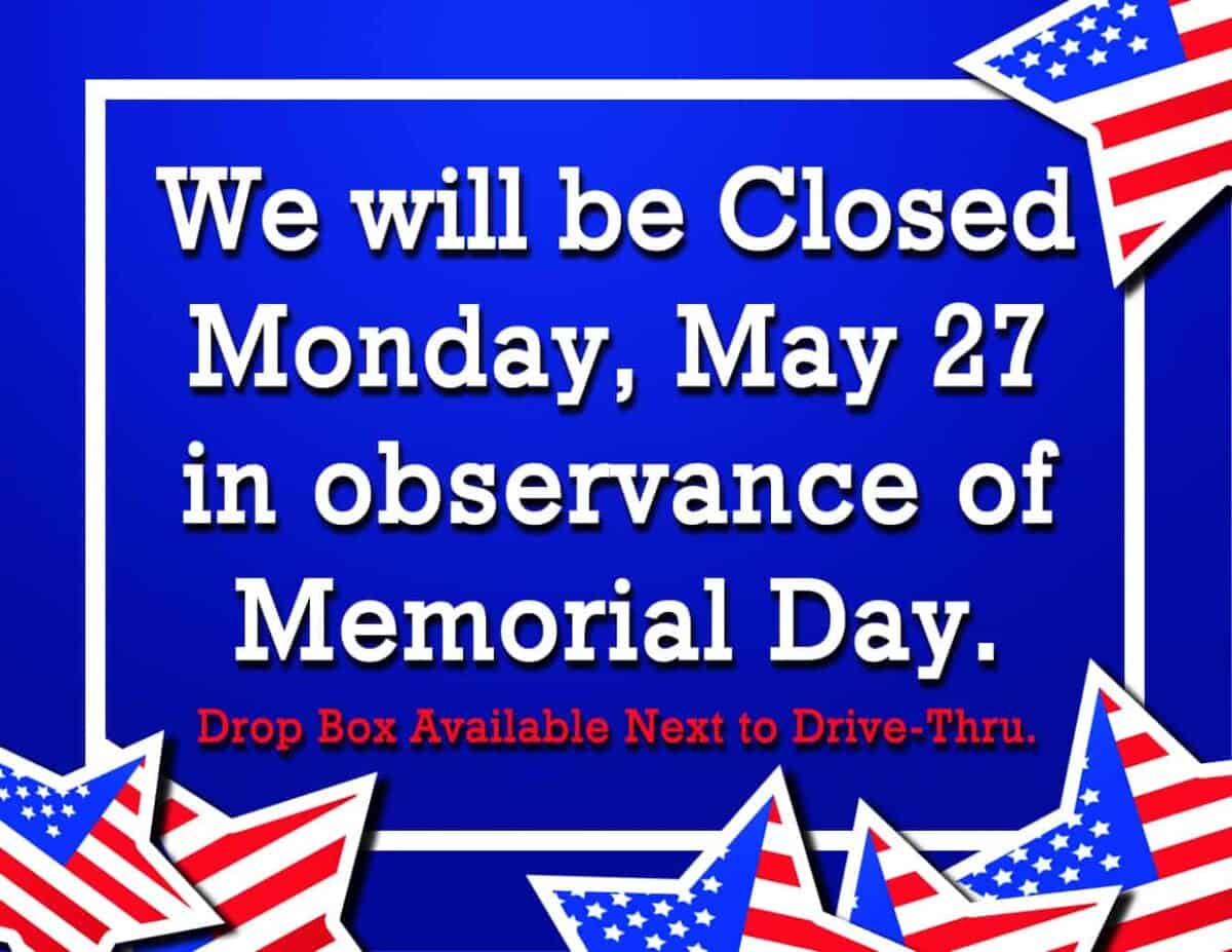 McPherson BPU Administrative Office Closed on Memorial Day – McPherson BPU